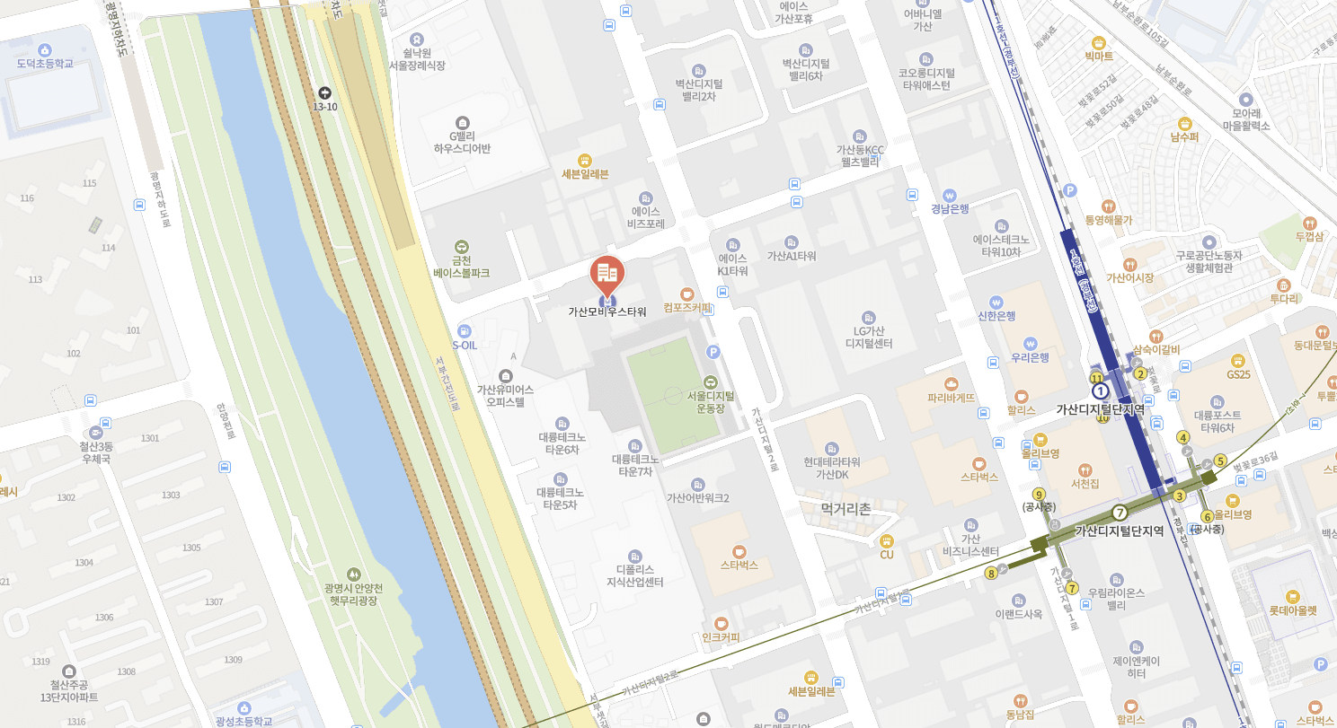 Company Location Map